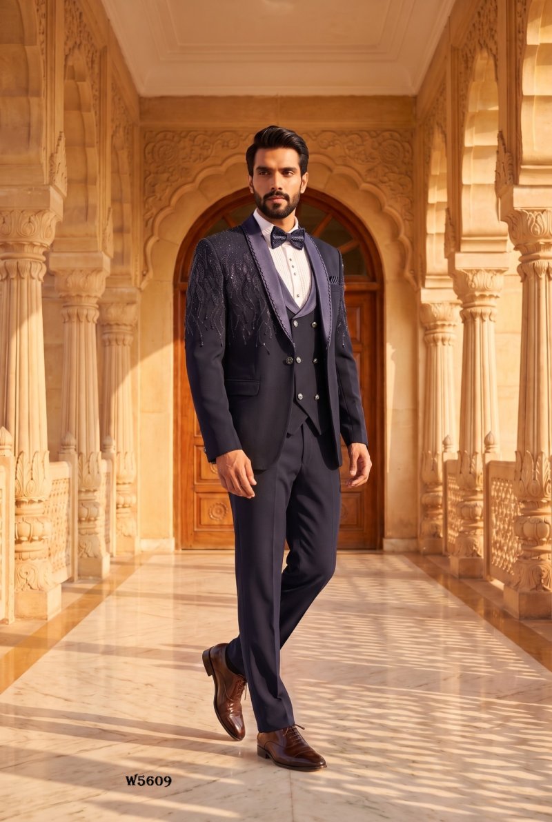 Outluk Wedding Vol 56 Lachaka Hand Work Designer Jodhpuri Suit